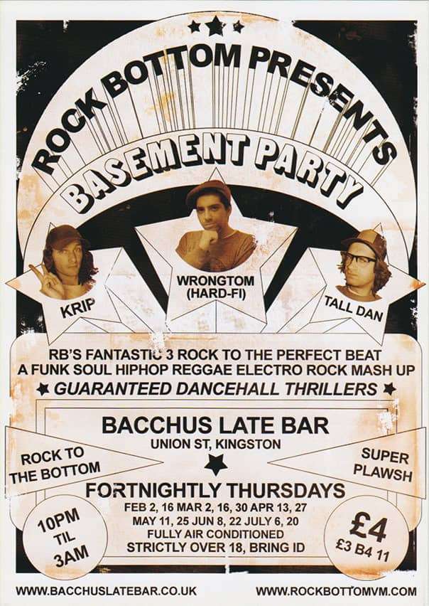 Basement Party Flyer*