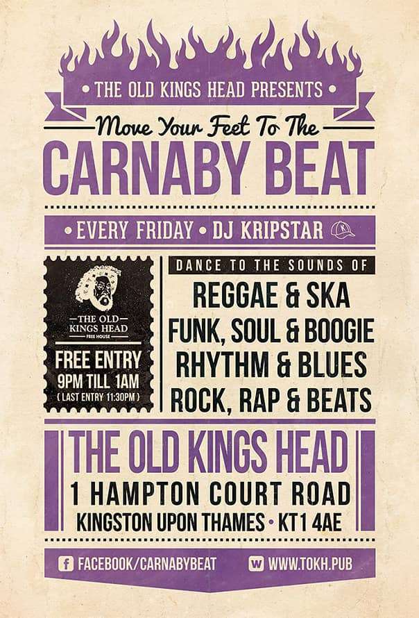 Carnaby Beat Flyer*