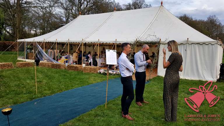 Caroline & Toby’s Wedding Reception • Godalming UK