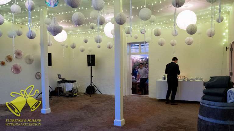 Florence & Johan's Wedding Reception • Arundel UK