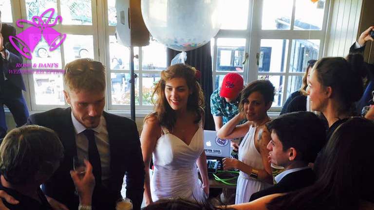 Rose & Dani's Wedding Reception • Hampton Court UK