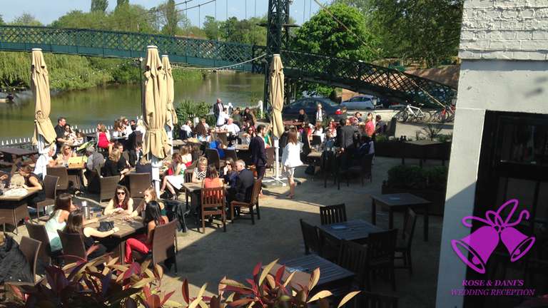 Rose & Dani's Wedding Reception • Hampton Court UK