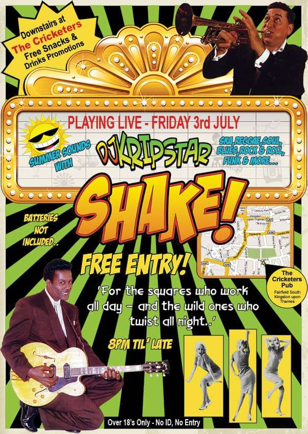 Shake Cricketers Kingston Flyer*