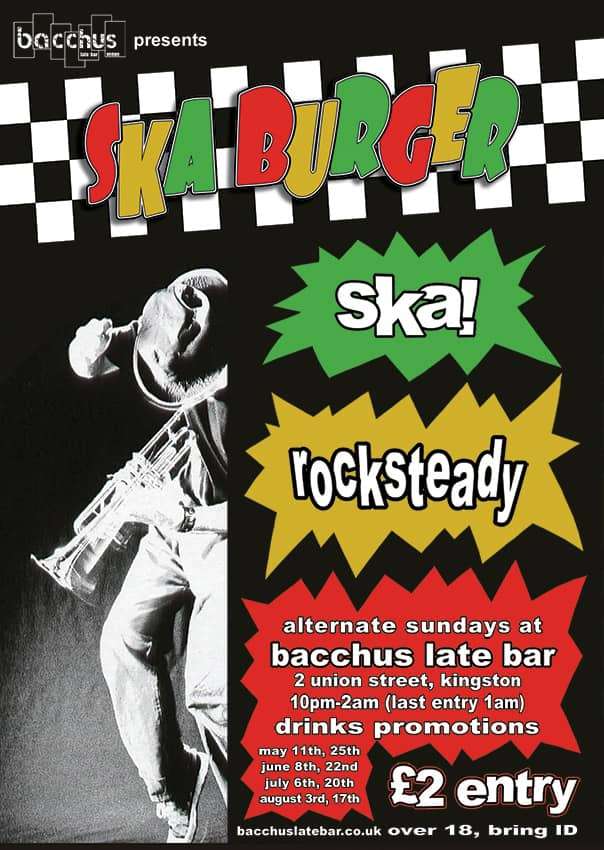 Ska Burger Flyer Side-A*