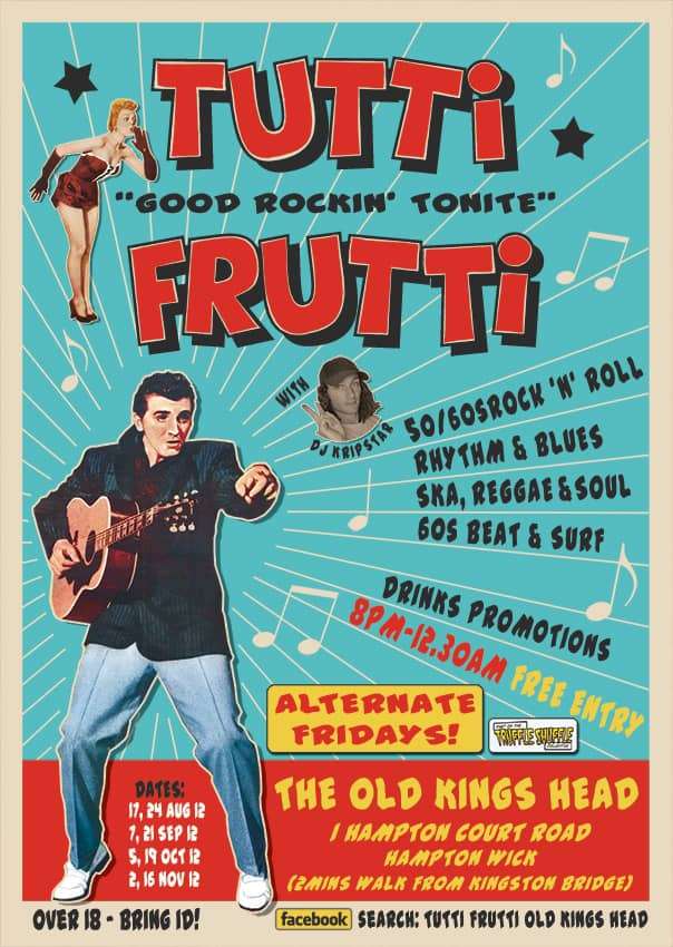 Tutti Frutti Flyer*
